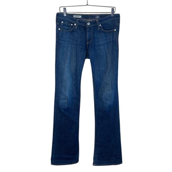AG Adriano Goldschmied Women’s Sz 27 The Angel Jeans Bootcut Dark Wash - Picture 1 of 6